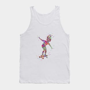 Skateboarding Tank Top